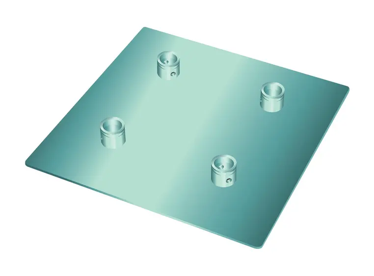 ALUTRUSS QUADLOCK end plate QQGP 50cm x 50cm 